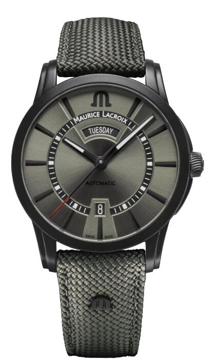 Maurice Lacroix Pontos Day Date PT6358-DLB04-430-5 Replica Watch